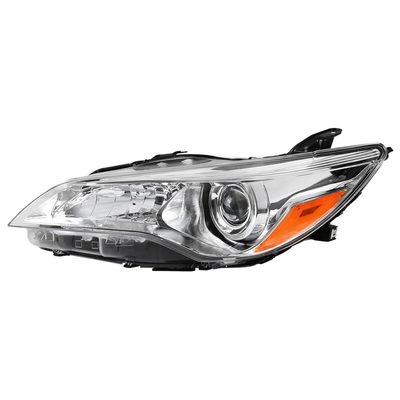 2015-2017 Toyota Camry Projector Headlight Amber Reflector -Driver Side Chrome