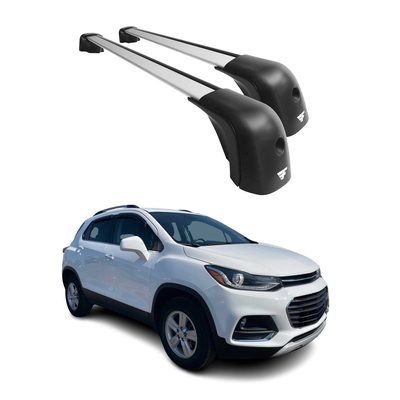 2013-2022 Chevrolet Trax Roof Racks Cross Bars Silver