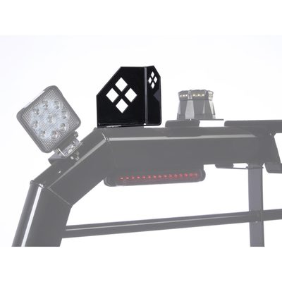 Merritt Cargo Stop Top Bracket - Satin Black 7260-4