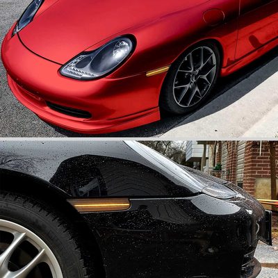For Porsche 911 986/996 1997-2006 LED Turn Signal Light Smoke With Sequential
