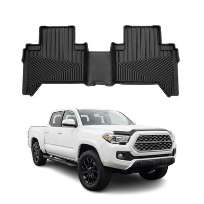 2005-2015 Toyota Tacoma Double Cab Premium Floor Mats Liners Second Row Rear