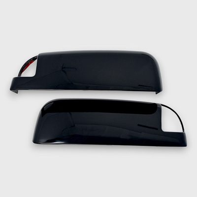 2010-2022 RAM RAM 2500/3500 Mirror Cover Caps Gloss Black 2Pcs ABS Plastic