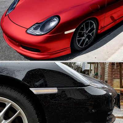 For Porsche 911 986/996 1997-2006 LED Turn Signal Light Clear Lens Sequential