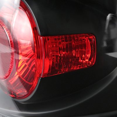 2003-2006 Chevrolet Silverado Tail Lights Matte Black Housing/Clear Lens