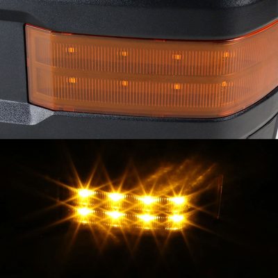 1999-2002 Chevy Silverado/Tahoe/Sierra/Yukon/XL Heated Towing Mirrors Amber
