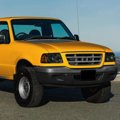 2001-2011 Ford Ranger Factory Headlights Amber Corner Signal Lights Chrome