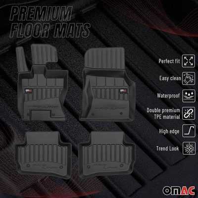 2018-2026 Land Rover Range Rover Velar Premium Floor Mats Liners Full Set All Weather Heavy Duty