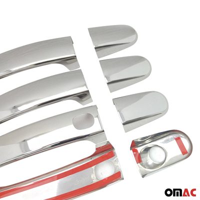 2008-2011 Mercury Mariner Car Door Handle Cover Protector Keyless Stainless Steel Chrome 8Pcs