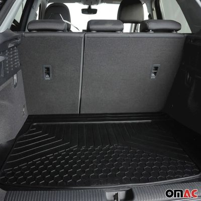 Cadillac XTS Universal Cargo Mats Liner All Weather Black Rubber