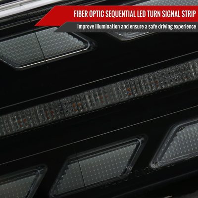 2007-2014 Toyota FJ Cruiser Full LED Projector Headlights LED Signal Smoke