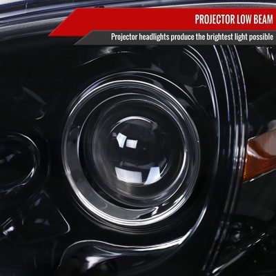 2002-2005 Mercedes Benz W163 ML Class Projector Headlights SMD LED Light Smoke