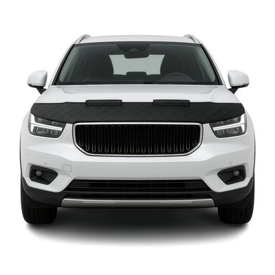 2019-2026 Volvo XC40 Car Bonnet Mask Hood Bra Diamond Black 1 Pc