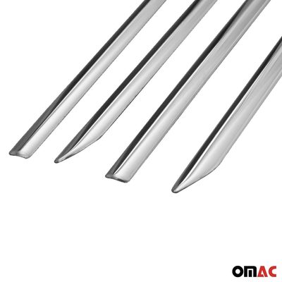 2016-2021 Hyundai Tucson Side Door Molding Trim Skirt Garnish Stainless Steel Silver