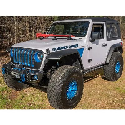 Cantoneras Max Terrain Delanteras y Traseras Rugged Ridge para Wrangler JL 18-26 (4 puertas)