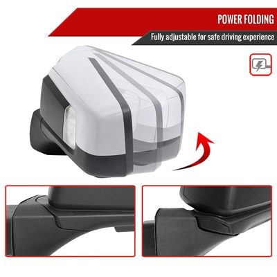 2019-2024 Chevy Silverado 1500 Chrome Auto-Fold Side Mirror Driver Side