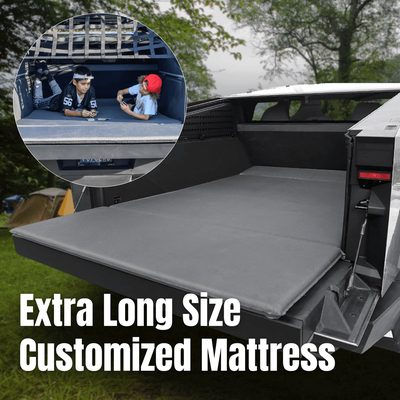 Tesla Cybertruck Inflatable Air Mattress & Self-inflating cushion