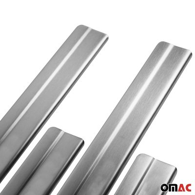 2018-2024 Nissan Kicks Door Sill Scuff Plate Scratch Protector Stainless Steel 4x