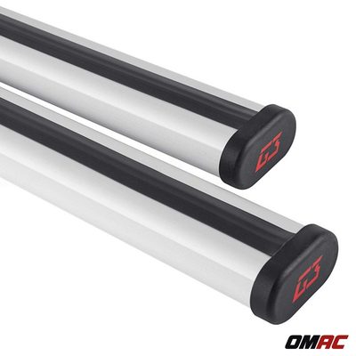 G3 Roof Racks for Maserati Grecale 2023-2026 Aluminium Lockable 165Lbs Gray