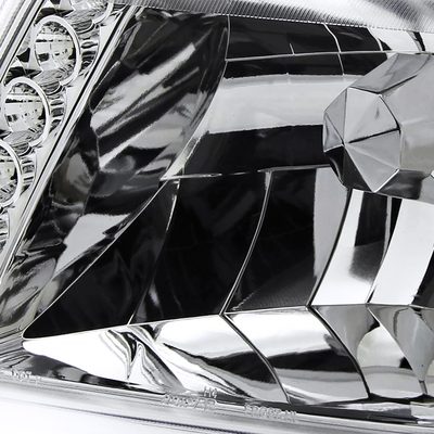 1998-2000 Ford Ranger Factory Style Headlights Chrome Housing/Clear Lens