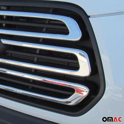 2015-2020 Ford Transit 150 250 350 Front Bumper Grill Trim Molding Stainless Steel 3Pcs