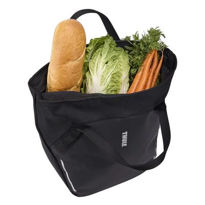 Alforjas Chasm Tote Thule color Negro de 25L con sistema InLock