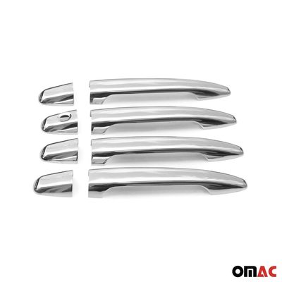 2003-2009 Toyota 4Runner Door Handle Cover Protector 4-Door S.Steel Chrome 8Pcs