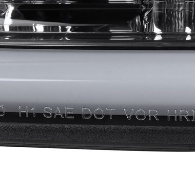 2004-2008 Ford F-150/Lincoln Mark LT LED CBar Projector Headlights Matte Black