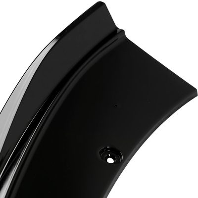 2015-2017 Ford Mustang Glossy Black Polypropylene 3Pcs Bumper Lip Spoiler