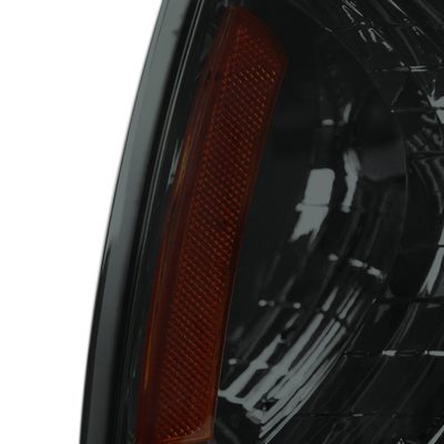 1997-2004 Ford F-150/Expedition Corner Lights Glossy Black/Smoke Lens