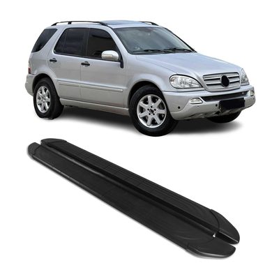 1998-2005 Mercedes M ML Class W163 Running Boards Side Steps Black