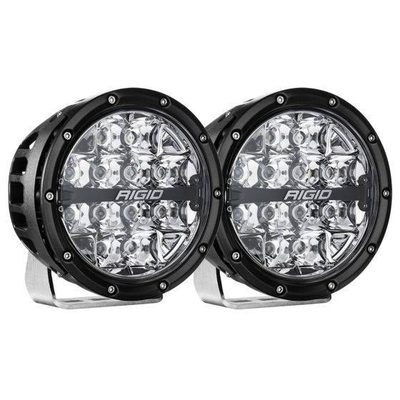 Par de Faros Redondos Rigid 360 Series RGB de 6" con tipo de haz Spot