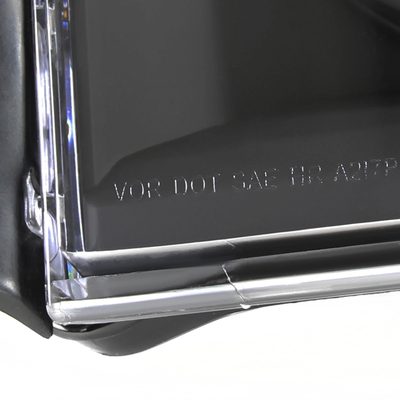 2006-2008 Dodge RAM 1500/ 06-2009 RAM 2500 3500 Retro Projector Headlights Black