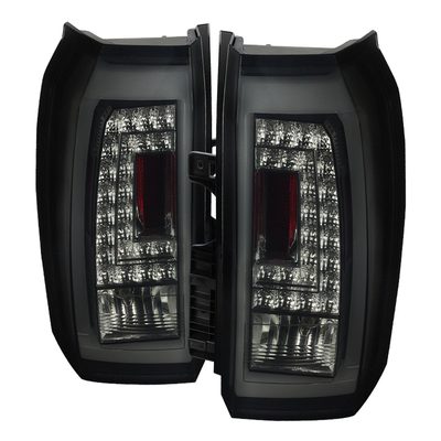 2015-2020 GMC Yukon/Yukon XL Denali SLE/SLT LED Tail Lights Glossy Black/Smoke
