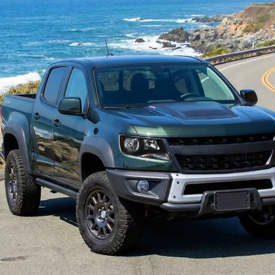 For Chevrolet Colorado 2015-2022 Factory Headlights Matte Black Housing Clear Lens