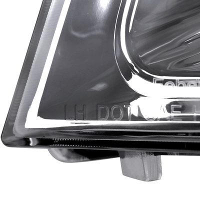 2008-2010 Dodge Grand Caravan Factory Style Headlights - Chrome/Clear Lens