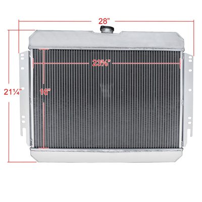 1963-1968 Chevy Impala / Bel Air/ Chevelle 3Row Radiator w Dual Fan Shroud
