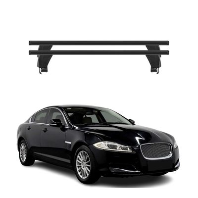 2009-2015 Jaguar XF Sedan Roof Rack Cross Bars Black