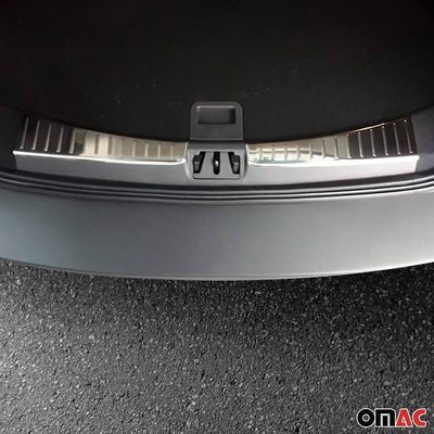 2017-2019 Ford Escape Trunk Sill Cover Bumper Guard Protector S. Steel 2Pcs