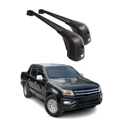 2010-2020 VW Amarok Roof Racks Cross Bars Black
