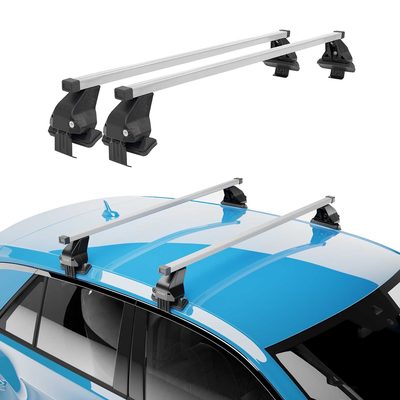 2011-2018 Porsche Cayenne Roof Rack Cross Bars Silver
