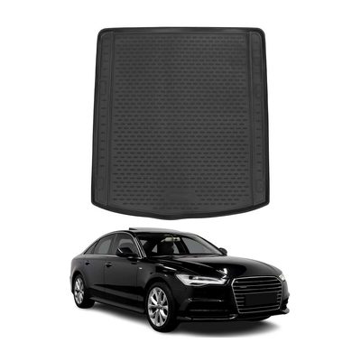 2012-2018 Audi A6 S6 Sedan Cargo Liner Trunk Mat All Weather Black