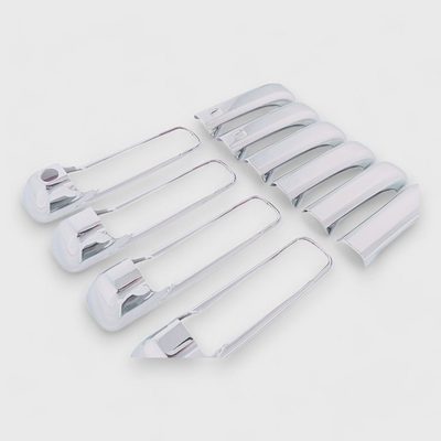 2013-2018 RAM RAM 1500/2500/3500 Door Handle Cover Chrome 10Pcs ABS Plastic