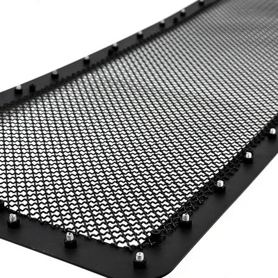 2009-2012 Ford F-150 Rivet Style Black S.Steel Mesh Grille Center Insert