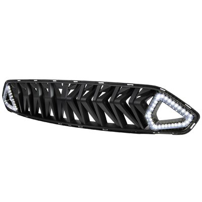 2018-2023 Ford Mustang Shark Hood Grille w/Sequential LED Turn Signal Lights