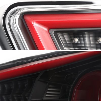2012-2016 Scion FRS/ Subaru BRZ/ Toyota 86 LED Tail Lights Satin Black/Clear