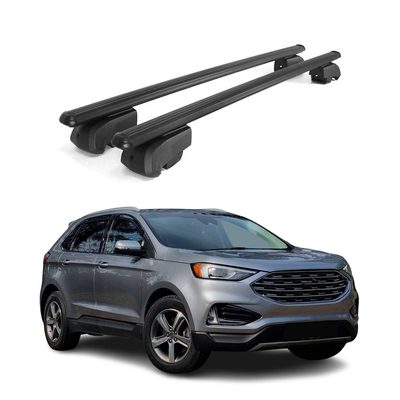 2015-2024 Ford Edge Roof Rack Cross Bars Black