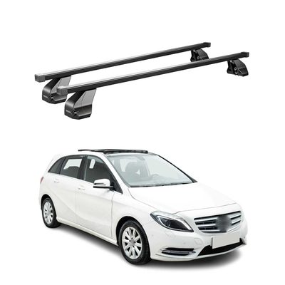 2012-2019 Mercedes B Class W246 Roof Rack Cross Bars Black