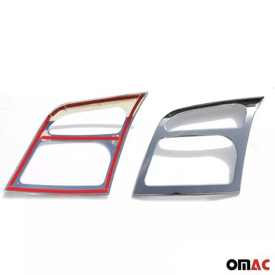 2010-2013 Ford Transit Connect Fog Light Headlight Lamp Cover Chrome 2 Pcs