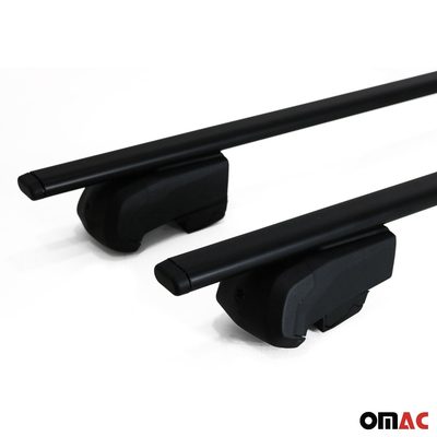 Roof Rack Luggage Carrier Cross Bars Steel for Toyota Sequoia 2023-2026 Black