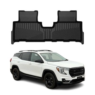 2018-2024 GMC Terrain / Terrain Denali Premium Floor Mats Liners Second Row Rear Black